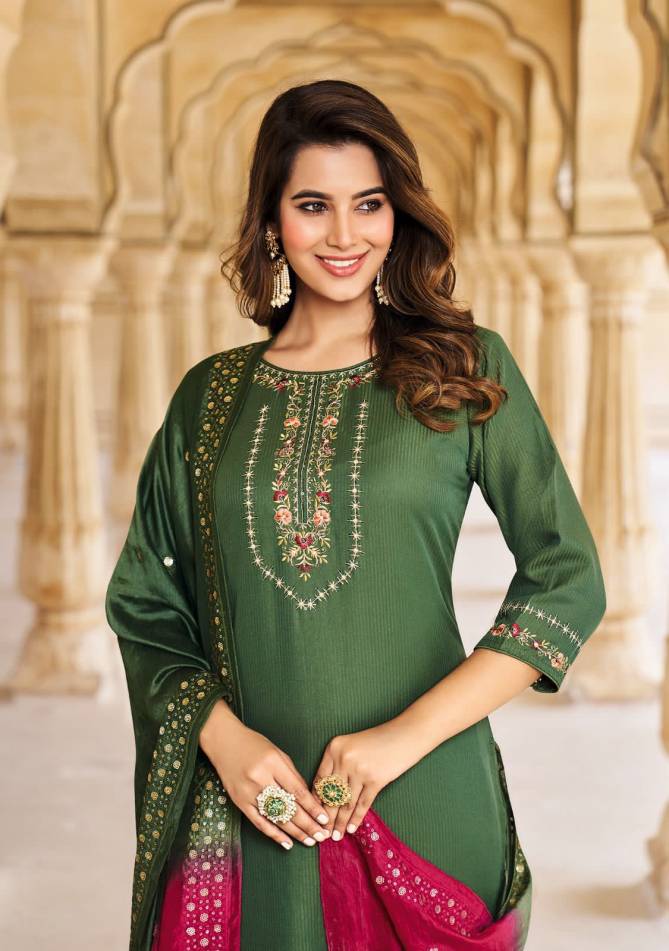 Aadhya By Ladies Flavour Embroidery Readymade Suits